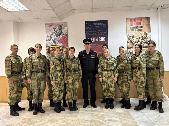 В Центре профессиональной подготовки имени С. Х. Зайцева состоялся День открытых дверей для курсантов подшефного колледжа приуроченный к  юбилею столичного главка Росгвардии