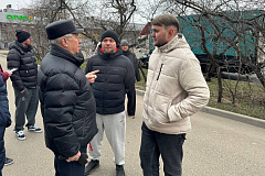 8 февраля 2025 года состоялся субботний обход территории района главой управы Сергеем Салыковым