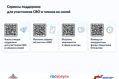 Сервисы поддержки для участников СВО и членов их семей